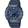 Часы Casio G-Shock с металлическим покрытием GM-2100N-2AJF мужские синие