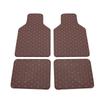 Auto Floor Leather Carpet Liner Waterproof/Dustproof /Skidproof Mat Pad Universal Car Floor Mats Front  Rear Carpet Mat Waterproof Dustproof Skidproof