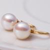 Women Imitation Pearls Ball Hook Earrings Eardrops Bridal Wedding Party Jewelry AVE