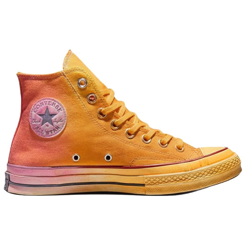 Converse Chuck 70 Canvas Shoes Unisex High Top Orange A22207C