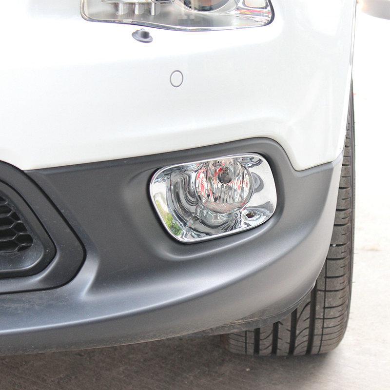 Outai Front Fog Light Cover & Lampshade for 2013-2016 Jeep Cherokee