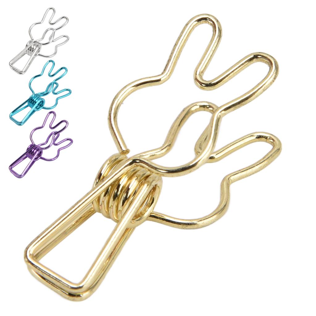 20 шт. зажимов многоцелевых многофункциональных гальванических полых металлических крепких пружинных зажимов