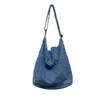 Denim Shoulder Bag for Crossbody Denim Large Capacity [APOSITV] Women, Bag, Bag, Crossbody, Lightweight, (Blue)
