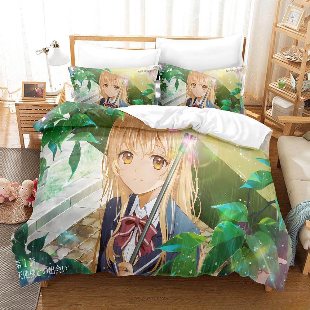 Новый комплект постельного белья The Angel Next Door Spoils Me Rotten Single Twin Full Queen King Size Bed Set Adult Kids Bedroom Duvet cover Set