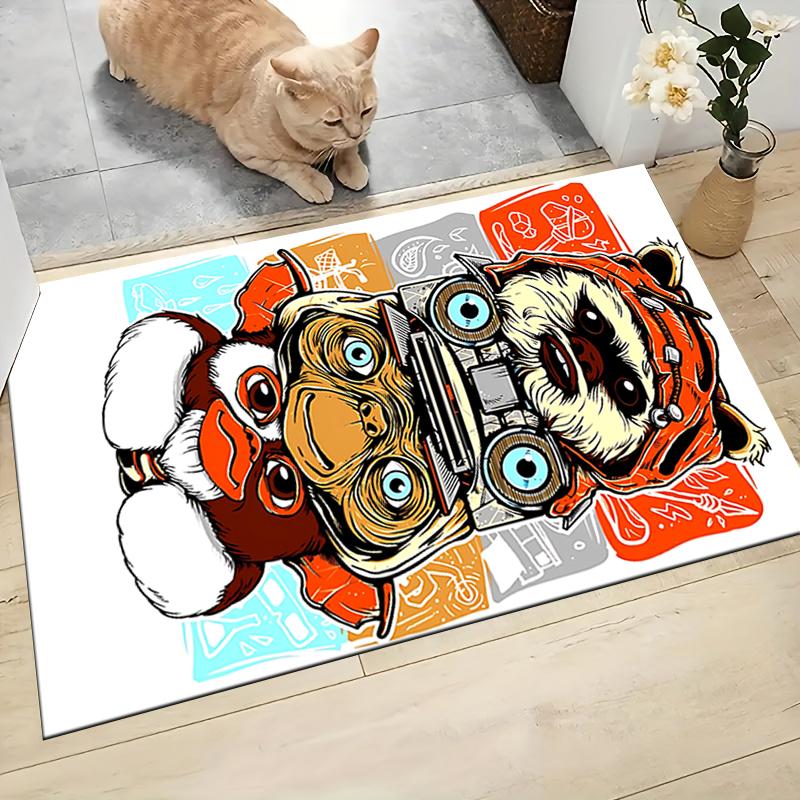 1Pc Gizmo'S Message Carpet Rug Customizable Soft Washable Antislip Home Living Room Sofa Mats Personalized Rug 0917113
