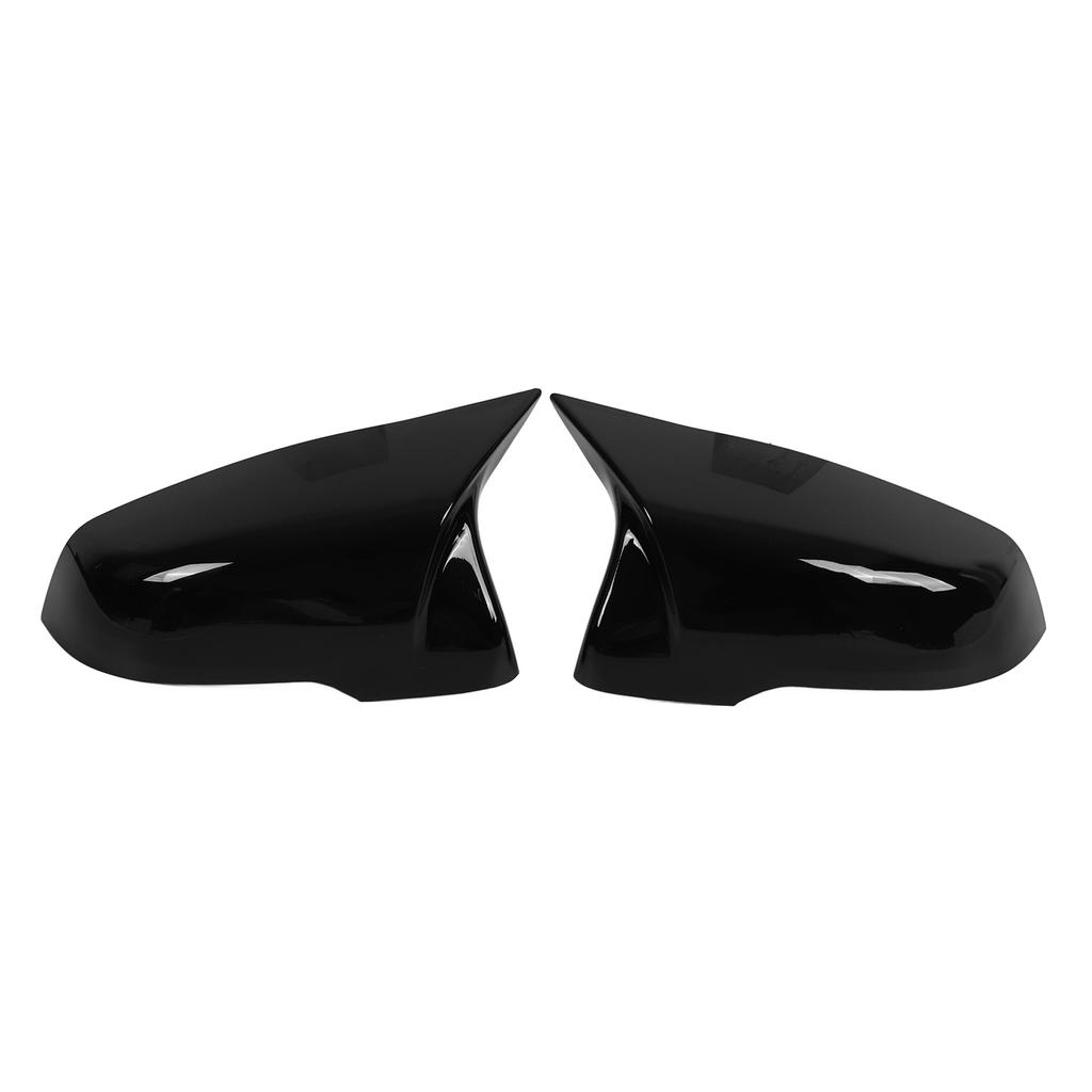 Rear View Mirror Covers 51167386568 Gloss Black Left Right Replacement for 120i Sport Line Sedan 4 Door 2019