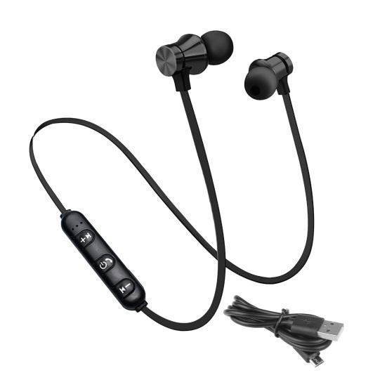 XT11 Neckband Earphone In-ear Magnetic Adsorption Sports Wireless Bluetooth-compatible Headset with Mic for Gaming