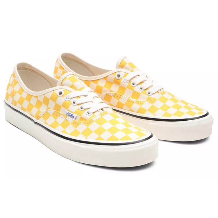 Vans Authentic 44 Dx Anaheim Factory Yellow Checkerboard VN0A54F241P