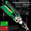 8-in-1 Wire Stripper with Voltage Tester Ergonomic Handle Portable Multi-function Electric Wire Stripping Tool Cable Cutter