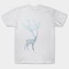 T Shirt Women Blue Deer Harajuku Print Kawaii Tshirt Summer Short Sleeve Female T-Shirt Top Tee