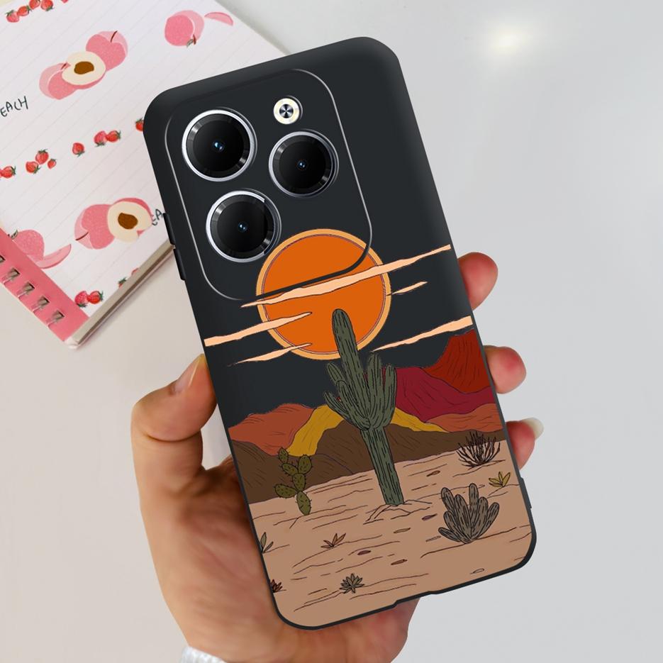 Чехол для Infinix Hot 40 Pro X6837 Милый Модный Чехол Мягкий Силиконовый Чехол для Телефона Для Infinix Hot 40i Hot40 Pro Hot40i Чехлы Бампер