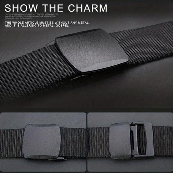 Мужской спортивный военный тактический нейлоновый пояс из холста, веб-пояс