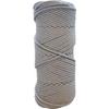 Grey Cotton Rope - ARTEMIO - 60 M X 3 Mm - Braided - Breaking Load 60 Kg