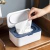 Wet Wipes Dispenser with Lid Dustproof Tissue Storage Box for Home Office Baby Wet Tissue Mask Storage Box Kitchen Organizer
