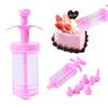 8Pcs Plastic Icing Piping Pastry Tool with 8 Nozzles Cake DIY Decorating Tips
