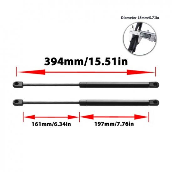2Pcs Rear Trunk Gas Struts Lift Support For Mercedes-Benz SL Convertible