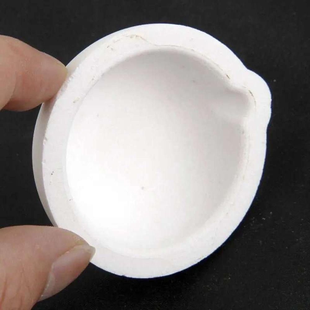 Silica Thermostability Jewelry Casting Container Quartz Bowl Melting Crucible Molten Gold Bowl