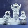 3pcs Astronaut Figurine Home Decor Astronaut Statue Sculpture Showpiece Decor