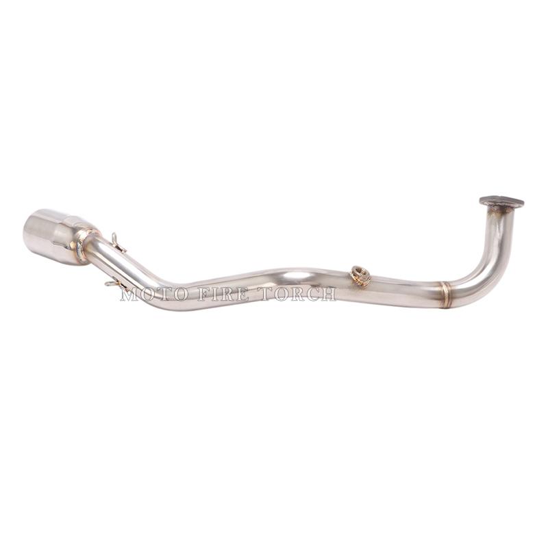 Motorcycle Exhaust System Escape Modified Muffler 51mm Front Link Pipe Slip On For YAMAHA NMAX125 NMAX155 NMAX 125 155 2021 2022