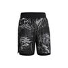 X Bruce Lee Dragon Print Basketball Shorts Men Bottoms Black 1385307-001