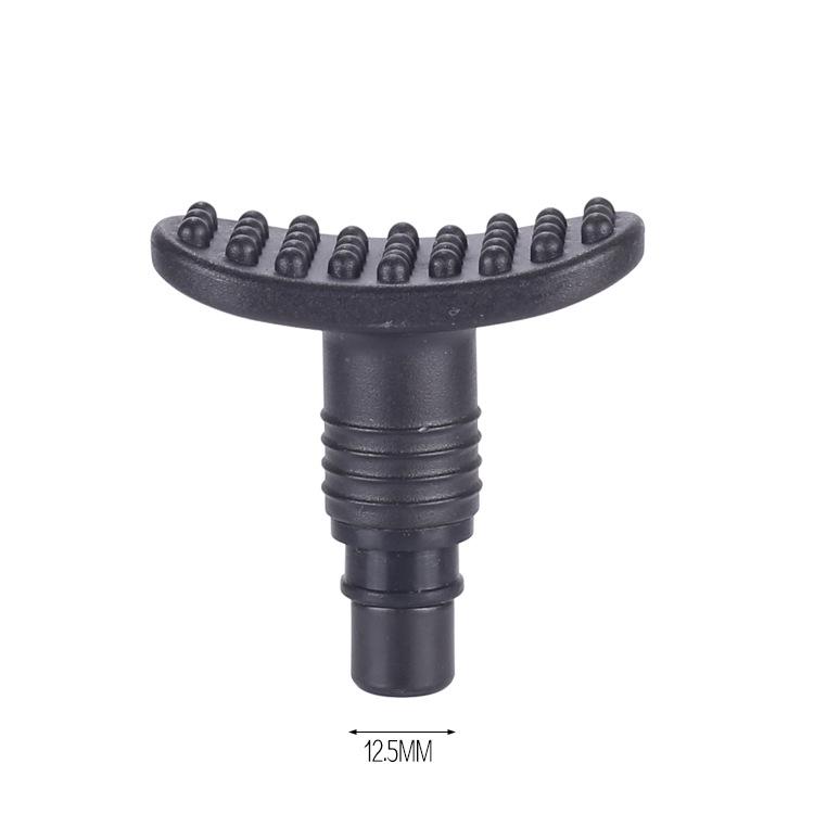 12,5 мм Насадка-миорелаксант для фасциального пистолета: Металл и АБС ПП Домашний фитнес Массажная палка Аксессуар.