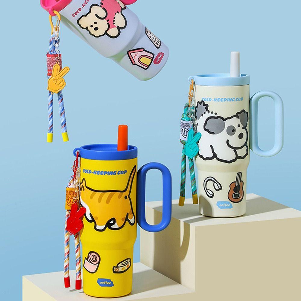 Creative Outdoor Insulated Mug Leak Proof Stainless Steel Vacuum Flask Daily Use