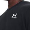 Under Armour Спортивный стиль Terry Training Crewneck Sweatshirt Мужской свитшот Черный 1360735-001