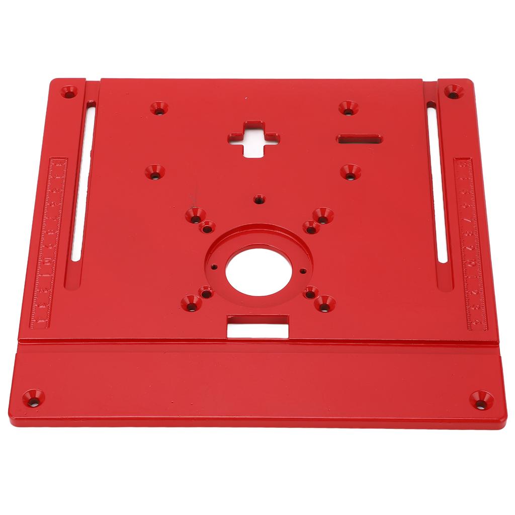 Деревообрабатывающий торцовочный станок Перекидная доска Алюминиевый сплав Лобзик Триммер Фрезерный стол Вставная пластина