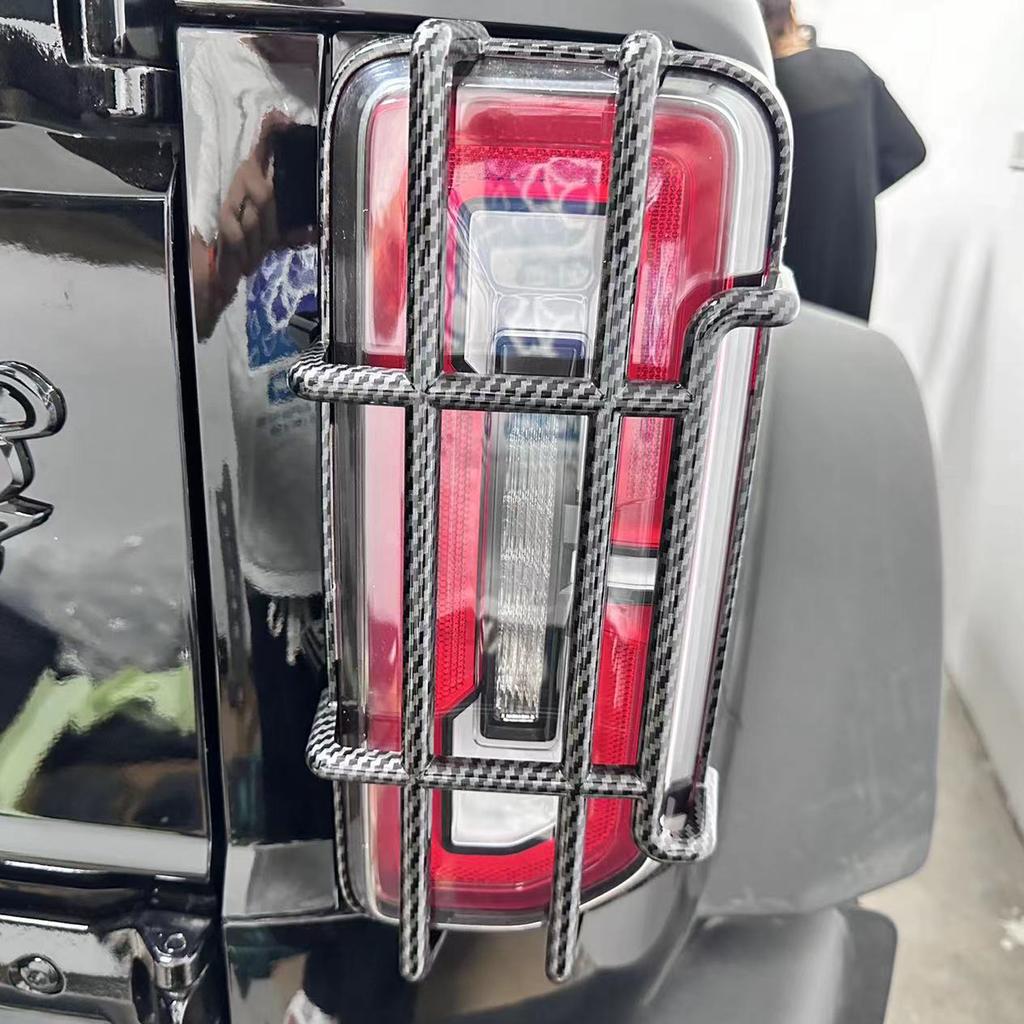Car Rear Tail Light Decoration Cover LED Taillight Protective Guards for Ford Bronco -2023 Lamp Hood Exterior