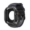 Силиконовый ремешок+Чехол из ТПУ и ПК для Apple Watch Ultra 3 2 1 49 мм для iWatch Серии 11 10 46 мм ремешок для Iwatch 9 8 7 6 5 4 45мм 44мм