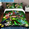 3PCS Alien heroes 3pcs Bedding,Including 3PCS Duvet Cover And 2pcs Pillowcases Perfect for Christmas,Ideal for Bedroom, Dormitory