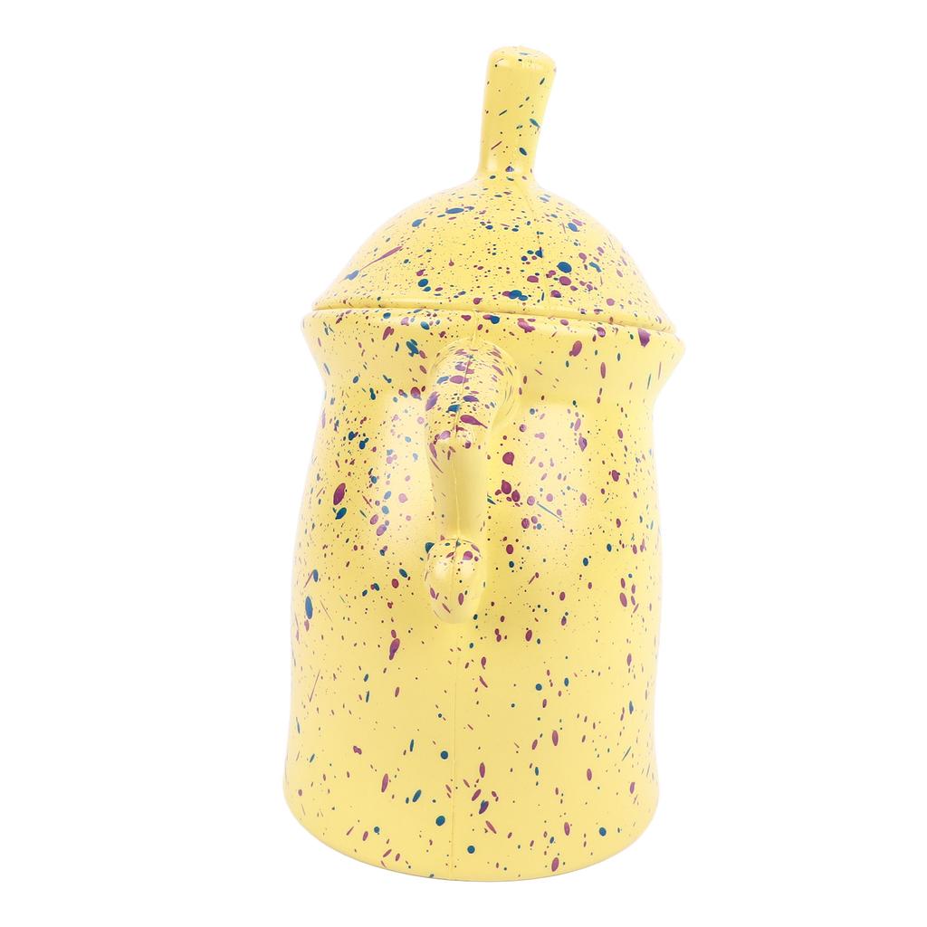 Канистра с отношением Многоцелевая уникальная интересная ПВХ симпатичная банка для кафе с крышкой для домашней кухни