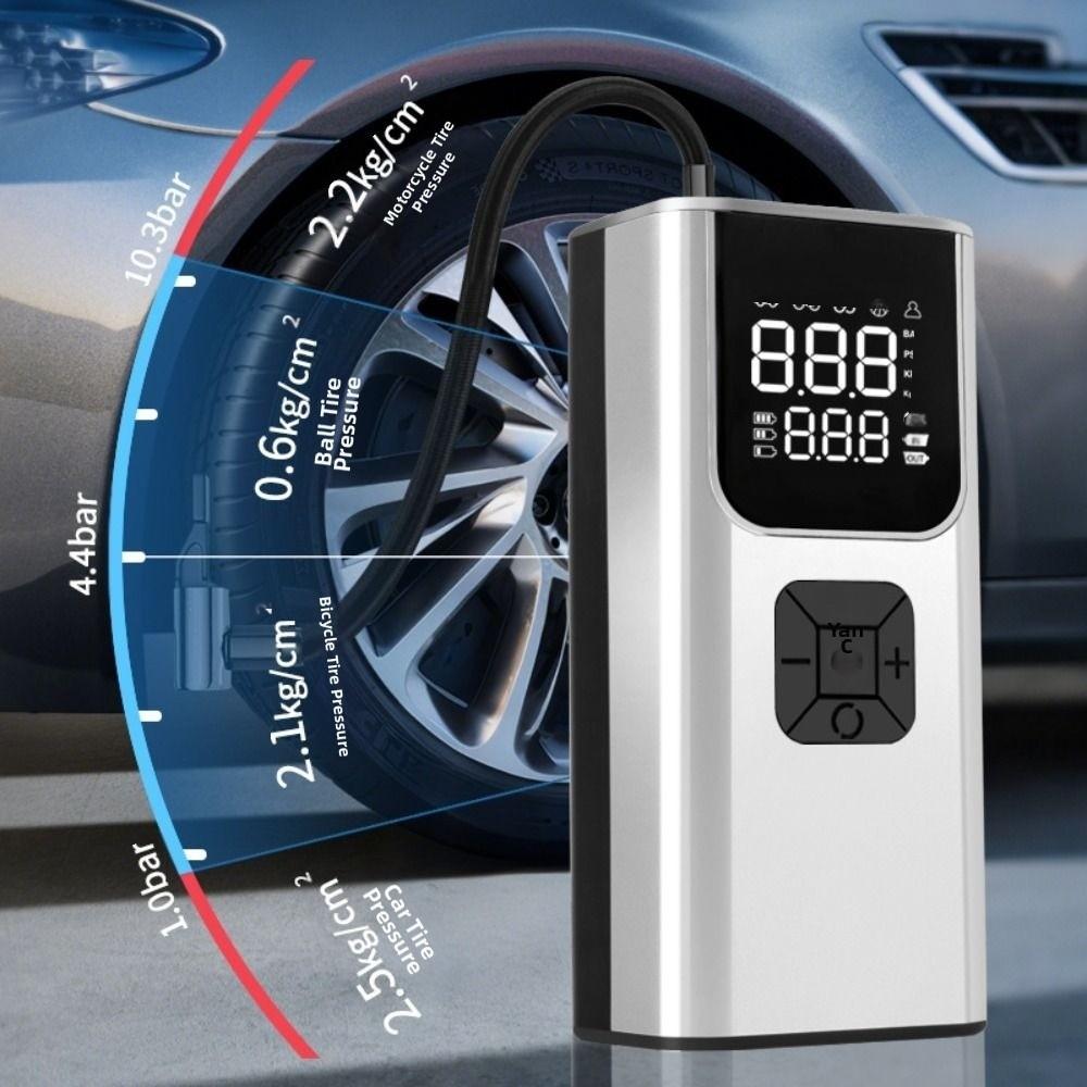 150PSI Car Inflator Compressor Pump LED Lamp Portable Air Compressor  For Car Motorcycle