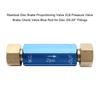 Residual Disc Brake Proportioning Valve 2LB Pressure Valve Brake Check Valve Blue Rod for Disc