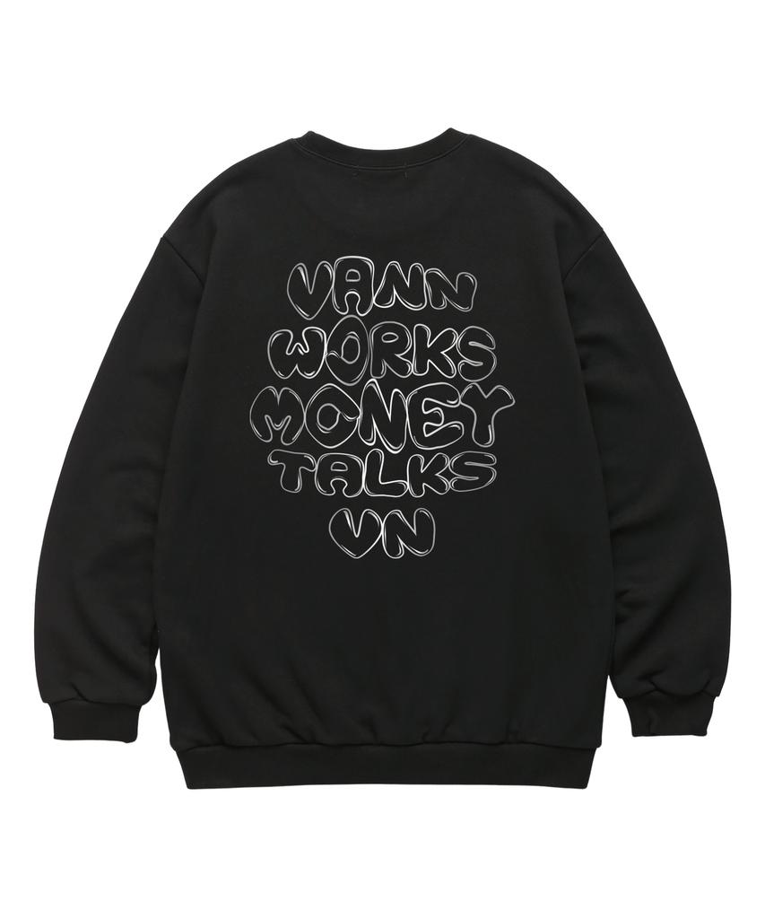 VANNWORKS Money Talks Sweatshirt (Vls0123) Black