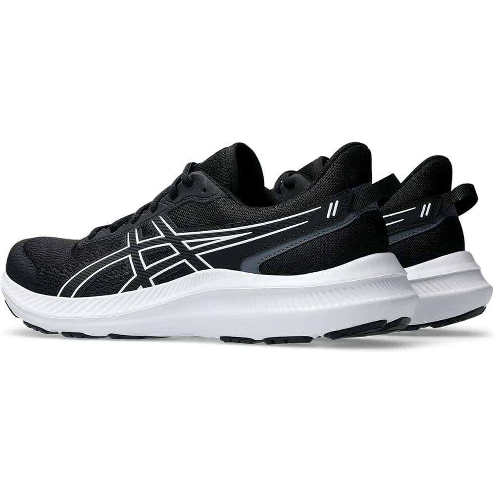 Asics Jolt 5 Running Shoes Men's Black/White 22.5 cm 4E Width