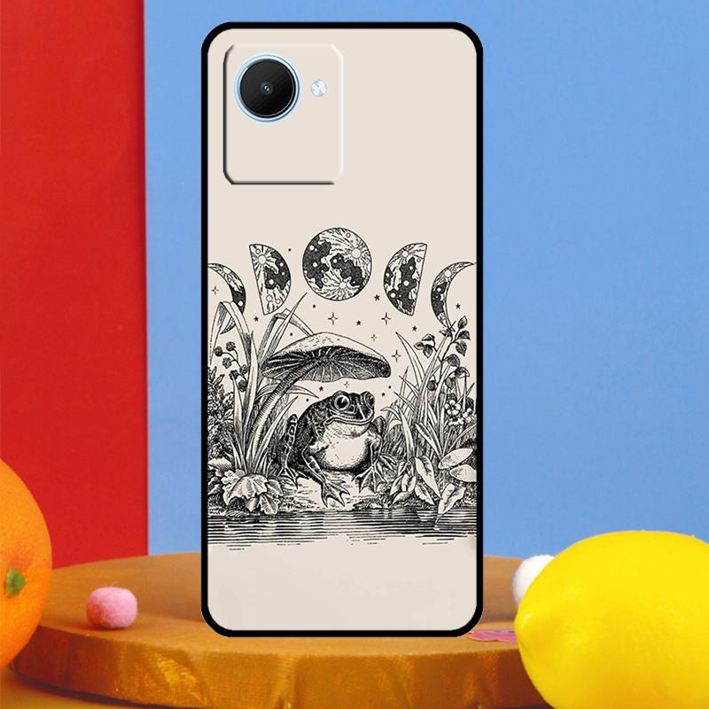 Occult Witchcraft Moon Gothic Witch For Realme C55 C53 C67 C51 C35 C33 C31 C30 C25s C21Y GT Neo 6 5 9 10 11 12 Pro Plus Case