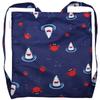 Reversible Backpack 3 Ways To Use Mat Going Out Boys Girls Gift Japanese Navy 33cm X 38cm When 71cm X 145cm When Unfolded [Flapjack Kids] 3-way