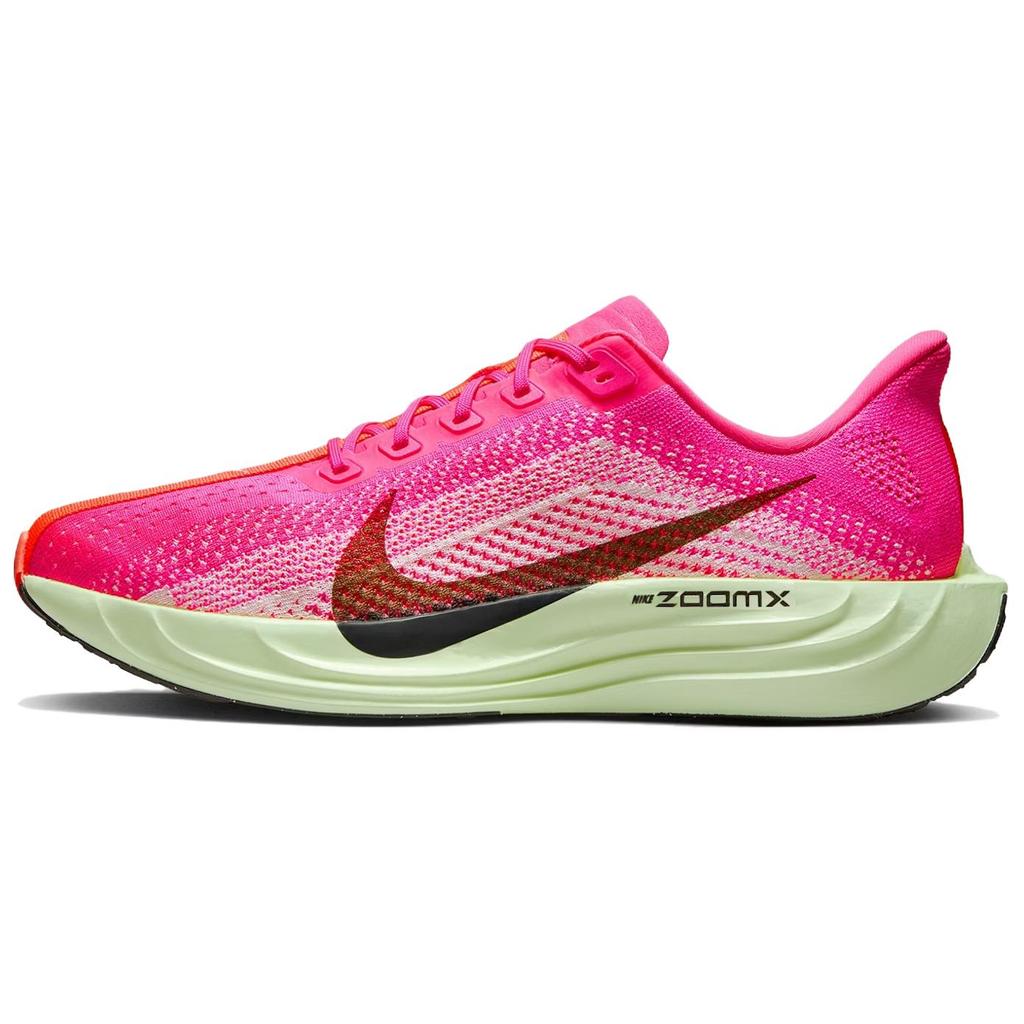Nike ZoomX Pegasus Plus Hyper Pink Bright Crimson Barely Volt Sequoia Sneakers Casual HV3022-600