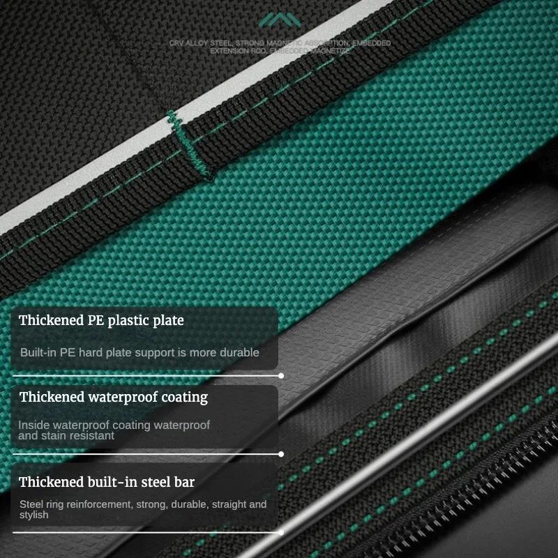 Толстая парусиновая ткань Оксфорд, рабочая сумка для инструментов, большая сумка для хранения ремонта