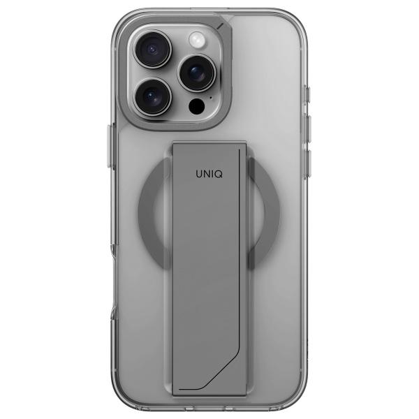 Uniq Heldro Max Case for iPhone 16 Pro 6.3 MagClick Charging Transparent/Clear Lucent
