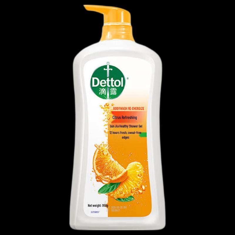 Dettol Healthy Shower Gel, Citrus Refreshing