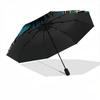 1pc Lion Mandala Art Folding Umbrella, Durable, Suitable for Outdoor Activities or Rain, Suitable for Commuting yy251027109