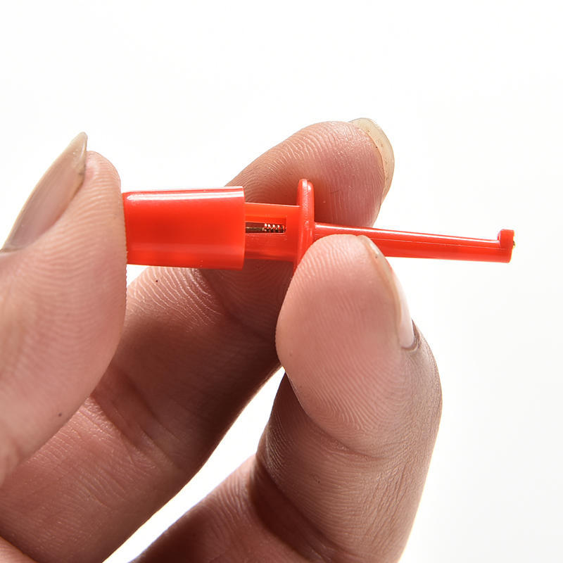 Многоцветный 10 шт. Мини-тестовый зажим-крючок для тестового щупа SMD Grabber