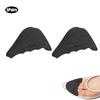 5 Pairs Unisex Sponge Toe Insert Anti Pain Anti-Skid Shoes Forefoot Cushion for Foot Caring(Black )