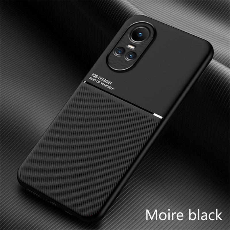 Для OPPO Reno 10 5G CPH2531 чехол роскошная текстура мягкие магнитные чехлы для телефонов для Oppo Reno10 Pro Global 2023 CPH2525 задняя крышка