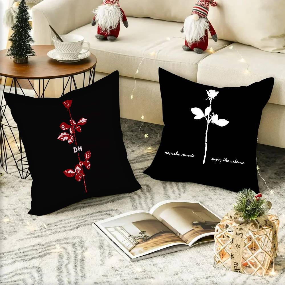 Band D-depeches black Mode Pillowcases cushion covers living room sofas home decor gifts