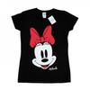 Womens/Ladies Minnie Mouse Distressed Face Cotton T-Shirt