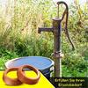 BHBL 4Pcs Leather Cuff Handle Pump Replacement for Model 75 Handle Pump Piston Sleeve Sealing Swing Pump Accessories