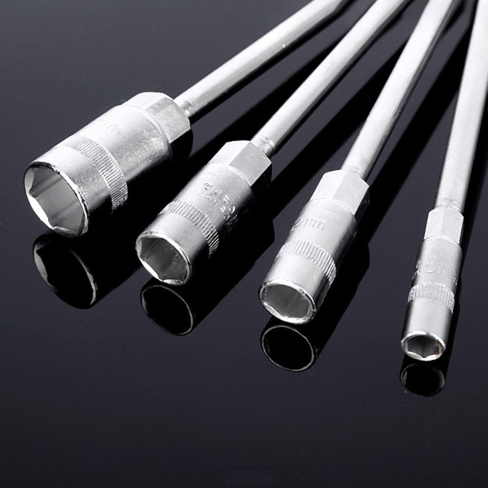 CR-V Steel Universal Socket Wrench Lengthen Design Allen Key Wrench Hex Socket Wrench Car Repair
